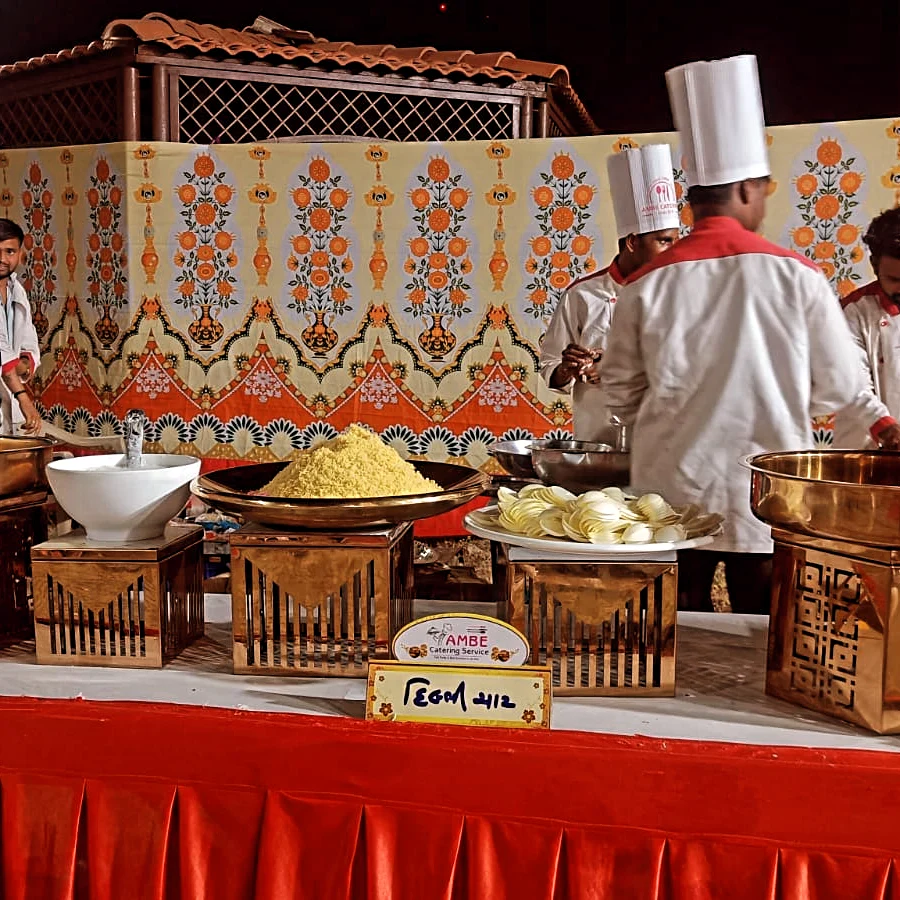 Buffet setup
